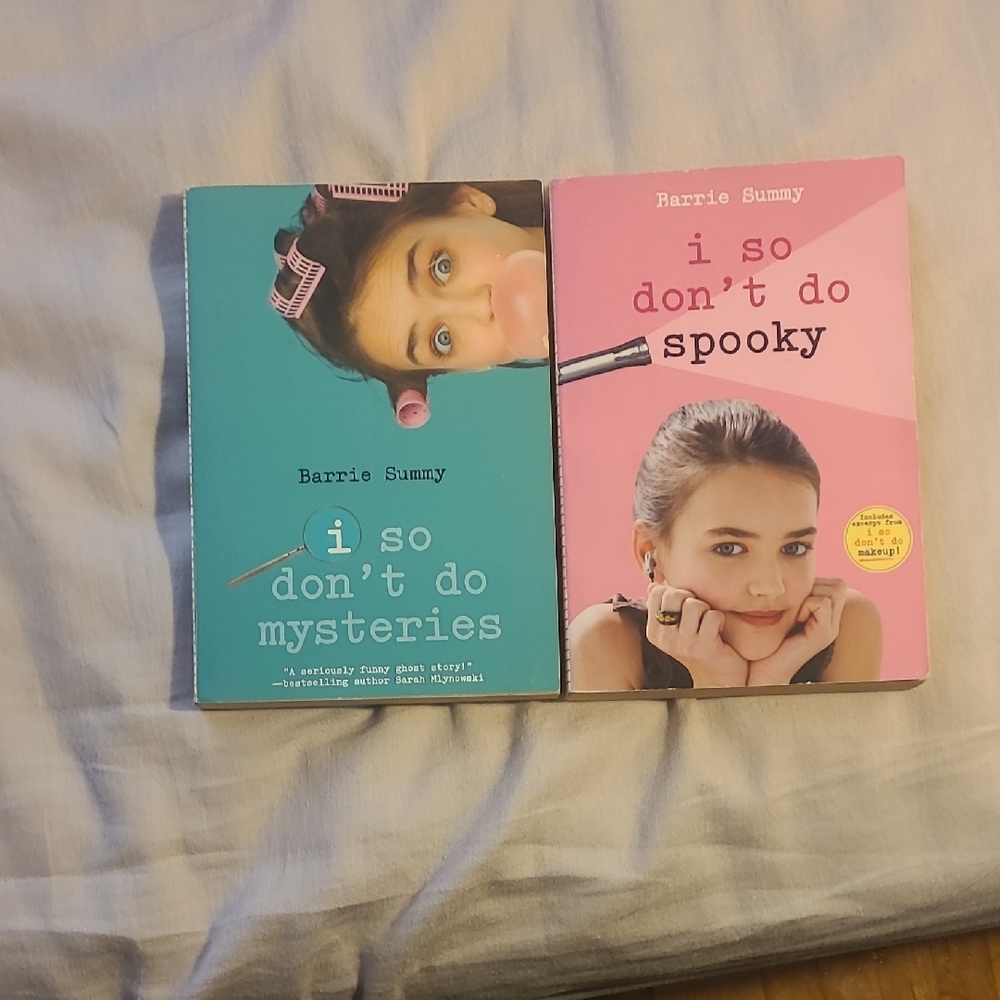 Set of Two 'I So Don't Do' Books by Barrie Summy
